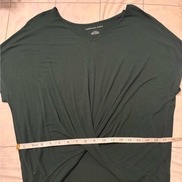 AE Soft & Sexy Short Sleeve Top in Deep Green | S | Like New - Picture 6 of 6